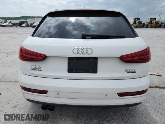 2016 Audi Q3 Premium Plus z VIN WA1EFCFS1GR000474, wystawiony jako Copart lot #59571135 z przebiegiem 122 132 mil mil oraz Czysty tytuł • Clean title. Historia ofert i sprzedaży dostępna na DreamBid. Obrazek 6.