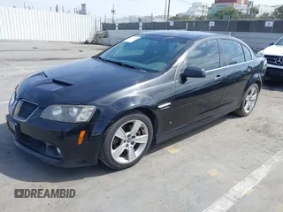 2008 Pontiac G8 GT with VIN 6G2EC57Y18L136838, listed as a IAAI auction lot 42034754 with 152,980 mi miles. Bid and sale history available at carsss.com. Image 17.