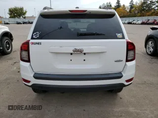 2015 Jeep Compass Latitude with VIN 1C4NJCEB1FD203480, listed as a Copart auction lot 78020304 with 94,030 mi miles and Salvage Title. Bid and sale history available at carsss.com. Image 6.