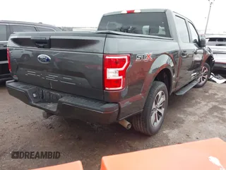 2019 Ford F-150 XL with VIN 1FTEW1C53KKD70870, listed as a IAAI auction lot 41208988 with 31,728 mi miles and . Bid and sale history available at carsss.com. Image 4.