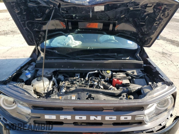 2024 Ford Bronco Sport Big Bend with VIN 3FMCR9B6XRRE28031, listed as a Copart auction lot 56916035 with 11,380 mi miles and Salvage title. Bid and sale history available at DreamBid. Image 11.