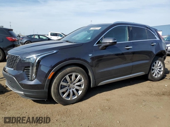 2023 Cadillac XT4 AWD Premium Luxury with VIN 1GYFZDR47PF104600, listed as a Copart auction lot 75868224 with 39,963 mi miles and Non Repairable. Bid and sale history available at carsss.com. Image 1.
