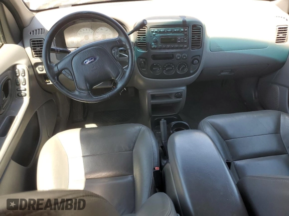 2002 Ford Escape XLT Choice with VIN 1FMYU04182KB99540, listed as a Copart auction lot 61493365 with 156,207 mi miles and Salvage title. Bid and sale history available at DreamBid. Image 8.