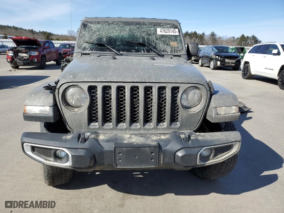 2020 Jeep Gladiator Altitude with VIN 1C6HJTAG6LL217169, listed as a Copart auction lot 47629145 with 43,475 mi miles and Salvage Title. Bid and sale history available at carsss.com. Image 5.