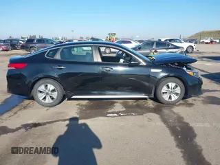 2018 Kia Optima Hybrid Premium with VIN KNAGT4LE7J5023233, listed as a IAAI auction lot 41276207 with 152,381 mi miles. Bid and sale history available at carsss.com. Image 13.