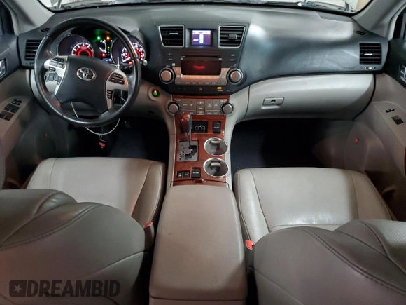 2012 Toyota Highlander Limited with VIN 5TDDK3EHXCS116447, listed as a Copart auction lot 57588265 with 152,799 mi miles and Salvage title. Bid and sale history available at DreamBid. Image 8.