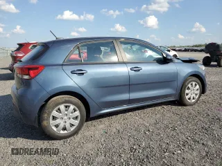 2023 Kia Rio S with VIN 3KPA25AD5PE548218, listed as a Copart auction lot 71808674 with 24,412 mi miles and Salvage Title. Bid and sale history available at DreamBid. Image 3.