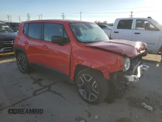 2020 Jeep Renegade Jeepster with VIN ZACNJAAB2LPM01621, listed as a Copart auction lot 85592854 with 21,543 mi miles and Salvage title. Bid and sale history available at DreamBid. Image 4.