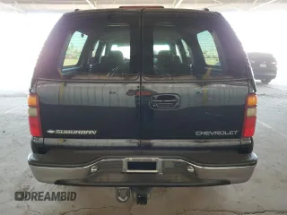 2001 Chevrolet Suburban LT with VIN 3GNEC16T61G230537, listed as a Copart auction lot 86590184 with 159,871 mi miles and Salvage Title. Bid and sale history available at carsss.com. Image 6.