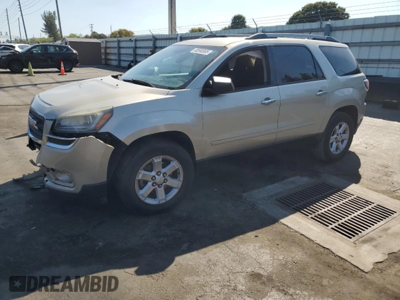 2015 GMC Acadia SLE with VIN 1GKKRNED0FJ193006, listed as a Copart auction lot 48590565 with 72,446 mi miles and Salvage Title. Bid and sale history available at DreamBid. Image 1.