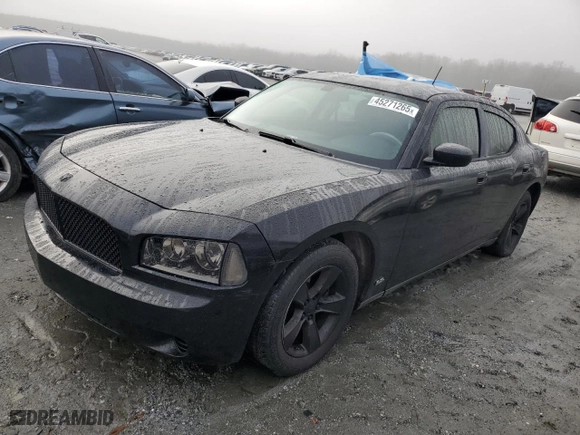 2008 Dodge Charger with VIN 2B3KA43G58H235248, listed as a Copart auction lot 45271265 with 177,077 mi miles and Salvage Title. Bid and sale history available at carsss.com. Image 1.
