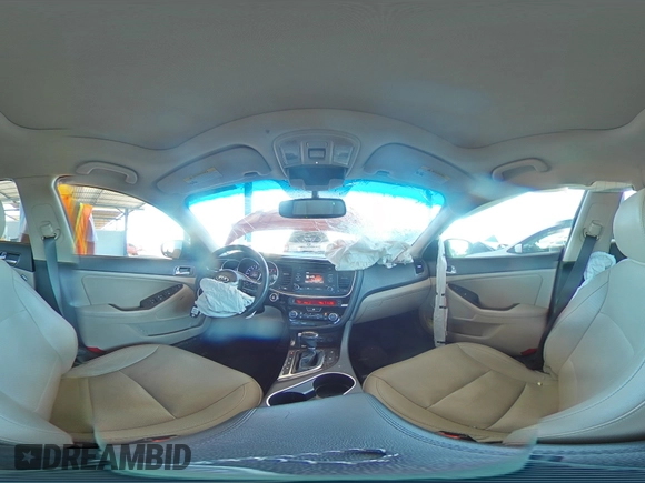 2014 Kia Optima EX with VIN 5XXGN4A78EG299360, listed as a Copart auction lot 54108015 with 94,285 mi miles and Salvage Title. Bid and sale history available at carsss.com. Image 15.