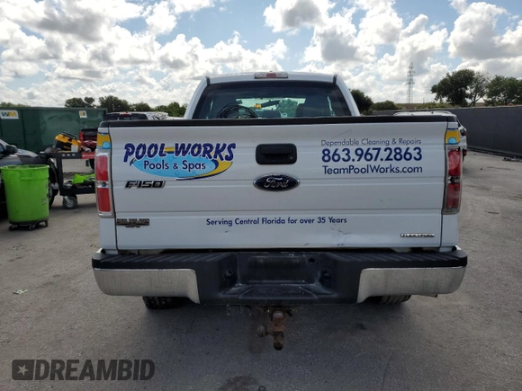 2013 Ford F-150 XL с VIN 1FTFX1EF0DFC95791, выставлен на аукционе Copart как лот 62313955 с пробегом 93 416 миль миль и Списание • Salvage title. История ставок и продаж доступна на DreamBid. Изображение 6.