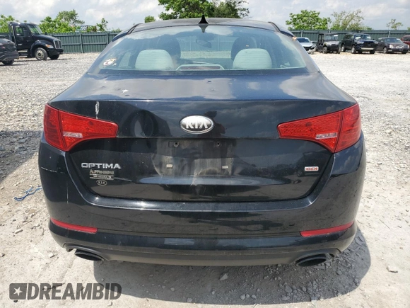 2013 Kia Optima LX with VIN 5XXGM4A73DG128954, listed as a Copart auction lot 55290235 with 181,407 mi miles and Clean Title. Bid and sale history available at carsss.com. Image 6.