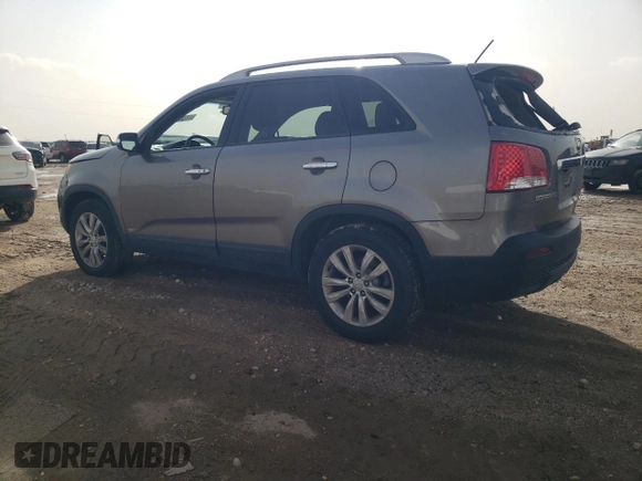 2011 Kia Sorento EX with VIN 5XYKUDA28BG178675, listed as a Copart auction lot 47277865 with 165,512 mi miles and Salvage Title. Bid and sale history available at carsss.com. Image 2.