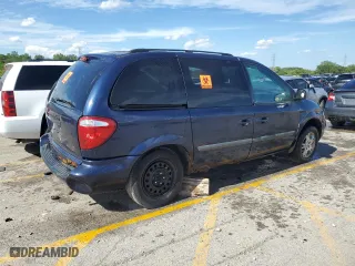2006 Dodge Caravan SXT with VIN 1D4GP45R96B744981, listed as a Copart auction lot 61516314 with 0 mi miles and Salvage Title. Bid and sale history available at carsss.com. Image 3.