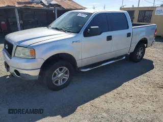 2006 Ford F-150 XLT with VIN 1FTRW14W76FB38022, listed as a Copart auction lot 47946725 with 0 mi miles and Clean Title. Bid and sale history available at carsss.com. Image 1.