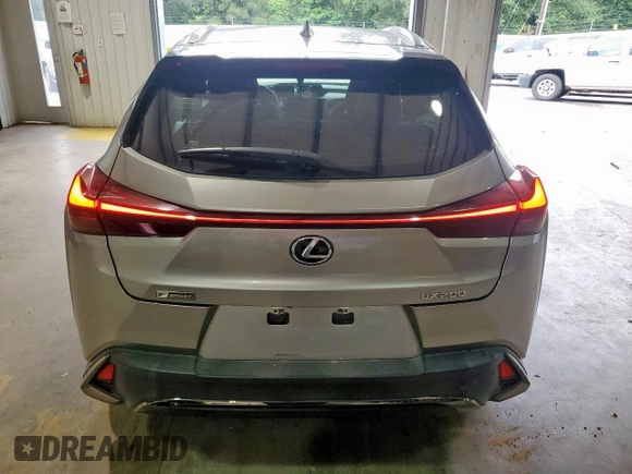 2019 Lexus UX 200 with VIN JTHY3JBH8K2000465, listed as a Copart auction lot 56873895 with 74,574 mi miles and Salvage title. Bid and sale history available at DreamBid. Image 6.