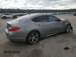 2012 Infiniti M37 with VIN JN1BY1AP0CM331616, listed as a Copart auction lot 80038414 with 148,145 mi miles and Salvage Title. Bid and sale history available at carsss.com. Image 3.
