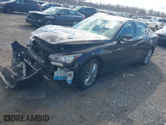 2018 Infiniti Q50 Sport z VIN JN1EV7AP9JM365995, wystawiony jako IAAI lot #41685674 z przebiegiem 140 288 mil mil oraz . Historia ofert i sprzedaży dostępna na DreamBid. Obrazek 17.