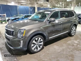 2022 Kia Telluride S with VIN 5XYP6DHC0NG307527, listed as a Copart auction lot 88355645 with 19,119 mi miles and Salvage Title. Bid and sale history available at carsss.com. Image 1.