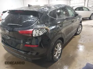 2019 Hyundai Tucson SE with VIN KM8J2CA41KU927792, listed as a IAAI auction lot 41859181 with 1 mi miles. Bid and sale history available at carsss.com. Image 4.