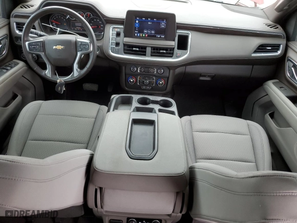 2023 Chevrolet Tahoe LS with VIN 1GNSKMED2PR244865, listed as a Copart auction lot 56728814 with 6,376 mi miles and Salvage Title. Bid and sale history available at carsss.com. Image 8.