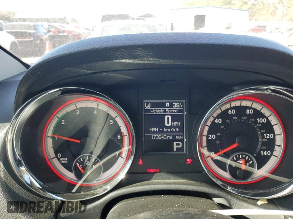 2013 Dodge Durango Citadel with VIN 1C4SDHETXDC661103, listed as a Copart auction lot 83579674 with 173,543 mi miles and Salvage Title. Bid and sale history available at carsss.com. Image 9.