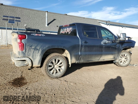 2021 Chevrolet Silverado 1500 LT with VIN 1GCUYDET0MZ251221, listed as a Copart auction lot 78026124 with 87,231 mi miles and Non Repairable. Bid and sale history available at carsss.com. Image 3.