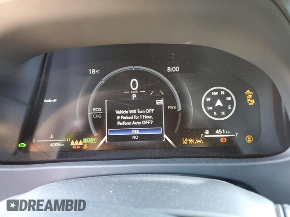 2025 Lexus UX 300h z VIN JTHUCJDHXS2001225, wystawiony jako Copart lot #55670245 z przebiegiem 4 205 mil mil oraz Czysty tytuł • Clean title. Historia ofert i sprzedaży dostępna na DreamBid. Obrazek 9.