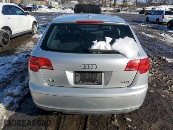 2006 Audi A3 Premium z VIN WAUNF78P66A002589, wystawiony jako Copart lot #43623395 z przebiegiem 132 407 mil mil oraz Szkoda całkowita • Salvage title. Historia ofert i sprzedaży dostępna na DreamBid. Obrazek 6.