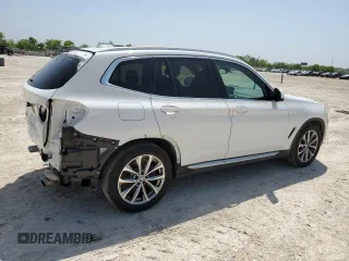 2019 BMW X3 sDrive30i with VIN 5UXTR7C57KLE97733, listed as a Copart auction lot 50323485 with 103,917 mi miles and Salvage Title. Bid and sale history available at carsss.com. Image 3.