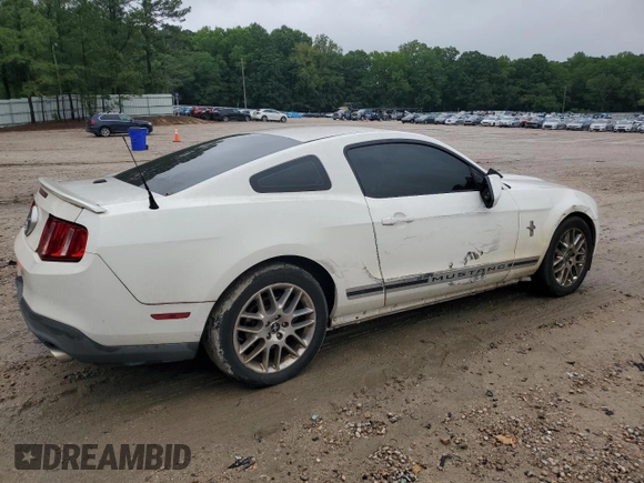 2012 Ford Mustang Premium with VIN 1ZVBP8AM9C5226403, listed as a Copart auction lot 58818235 with 234,883 mi miles and Clean title. Bid and sale history available at DreamBid. Image 3.