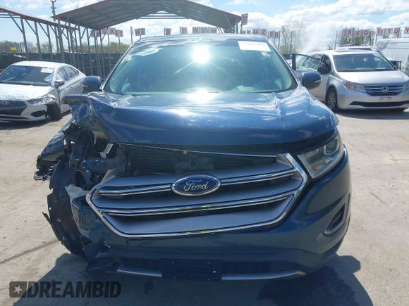 2016 Ford Edge SEL with VIN 2FMPK3J84GBB43195, listed as a IAAI auction lot 42042360 with 154,917 mi miles. Bid and sale history available at carsss.com. Image 12.