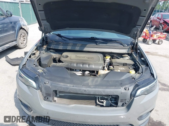 2020 Jeep Cherokee Latitude Plus with VIN 1C4PJMLB0LD651125, listed as a IAAI auction lot 42480253 with 105,649 mi miles and . Bid and sale history available at DreamBid. Image 10.
