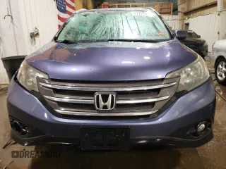 2013 Honda CR-V EX-L with VIN 2HKRM4H72DH667407, listed as a Copart auction lot 51111705 with 170,397 mi miles and Salvage Title. Bid and sale history available at carsss.com. Image 5.