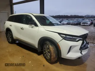 2025 Infiniti QX60 с VIN 5N1AL1ER5SC336507, выставлен на аукционе Copart как лот 53076215 с пробегом 618 миль миль и Списание • Salvage title. История ставок и продаж доступна на DreamBid. Изображение 4.
