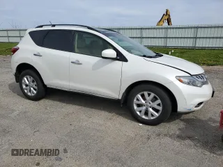 2014 Nissan Murano S with VIN JN8AZ1MW6EW504060, listed as a Copart auction lot 54063455 with 160,296 mi miles and Non Repairable. Bid and sale history available at DreamBid. Image 4.