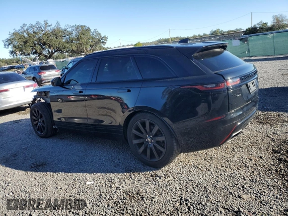 2019 Land Rover Range Rover Velar R-Dynamic SE with VIN SALYL2FV6KA226610, listed as a Copart auction lot 39356974 with 54,066 mi miles. Bid and sale history available at carsss.com. Image 2.