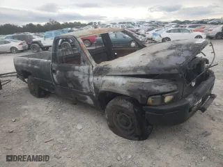 2000 Dodge Ram 1500 Work Special with VIN 1B7HC16X1YS509714, listed as a Copart auction lot 76042394 with 0 mi miles and Non Repairable. Bid and sale history available at carsss.com. Image 4.