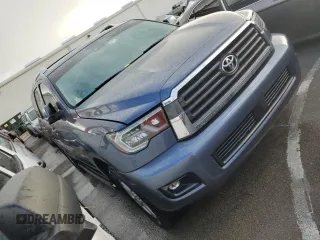 2019 Toyota Sequoia SR5 with VIN 5TDBY5G11KS174849, listed as a Copart auction lot 74324084 with 0 mi miles and Non Repairable. Bid and sale history available at carsss.com. Image 4.
