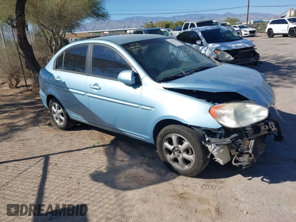 2008 Hyundai Accent GLS with VIN KMHCN46C28U230274, listed as a IAAI auction lot 42427490 with 150,436 mi miles and . Bid and sale history available at DreamBid. Image 1.
