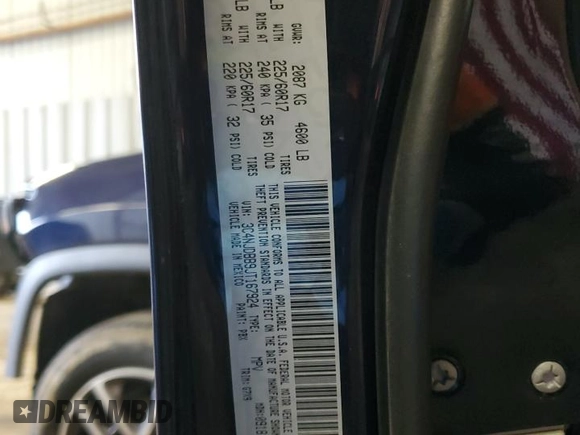2018 Jeep Compass Latitude with VIN 3C4NJDBB9JT167924, listed as a Copart auction lot 47587475 with 90,146 mi miles and Salvage Title. Bid and sale history available at DreamBid. Image 14.
