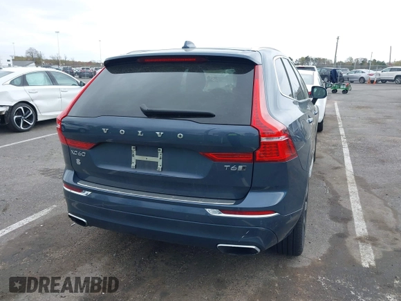 2020 Volvo XC60 Inscription with VIN YV4A22RLXL1587598, listed as a IAAI auction lot 42081511 with 54,008 mi miles and . Bid and sale history available at DreamBid. Image 4.