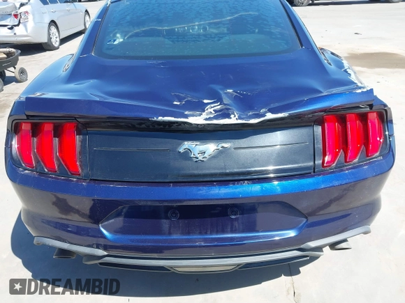 2020 Ford Mustang EcoBoost with VIN 1FA6P8TH6L5124180, listed as a IAAI auction lot 41702327 with 21,460 mi miles. Bid and sale history available at carsss.com. Image 21.