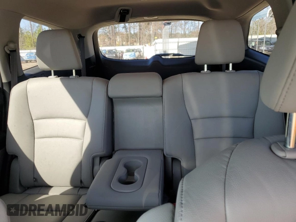 2017 Honda Pilot EX-L with VIN 5FNYF6H56HB030217, listed as a Copart auction lot 43574145 with 91,996 mi miles and Salvage Title. Bid and sale history available at DreamBid. Image 10.