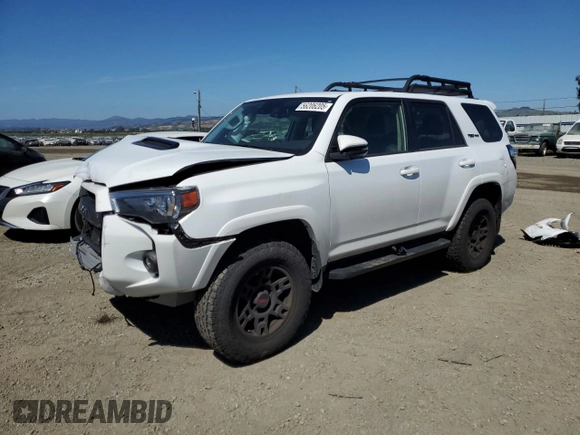 2024 Toyota 4Runner TRD Pro with VIN JTELU5JR7R6292957, listed as a Copart auction lot 56206205 with 9,814 mi miles and Salvage title. Bid and sale history available at DreamBid. Image 1.