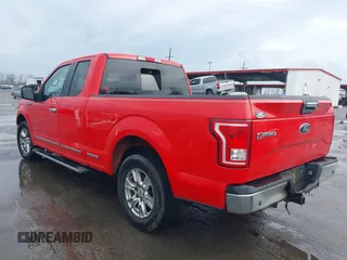 2016 Ford F-150 XL with VIN 1FTEX1CP9GKF76099, listed as a IAAI auction lot 41538199 with 163,543 mi miles and . Bid and sale history available at carsss.com. Image 3.