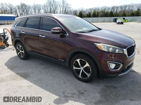 2018 Kia Sorento EX with VIN 5XYPHDA58JG355373, listed as a Copart auction lot 52373765 with 100,229 mi miles and Salvage Title. Bid and sale history available at carsss.com. Image 4.