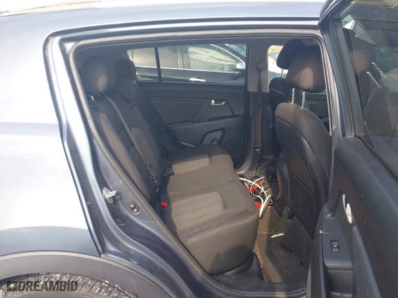 2012 Kia Sportage LX with VIN KNDPB3A27C7320227, listed as a IAAI auction lot 42109588 with 162,043 mi miles. Bid and sale history available at carsss.com. Image 8.